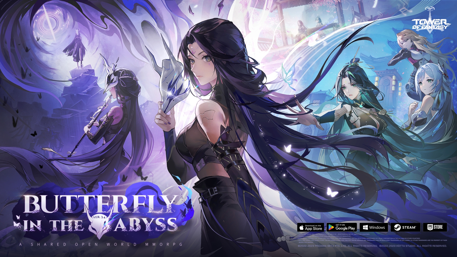 I segreti di Forbidden County nel nuovo aggiornamento 3.4 di Tower Of Fantasy: Butterfly in the Abyss
